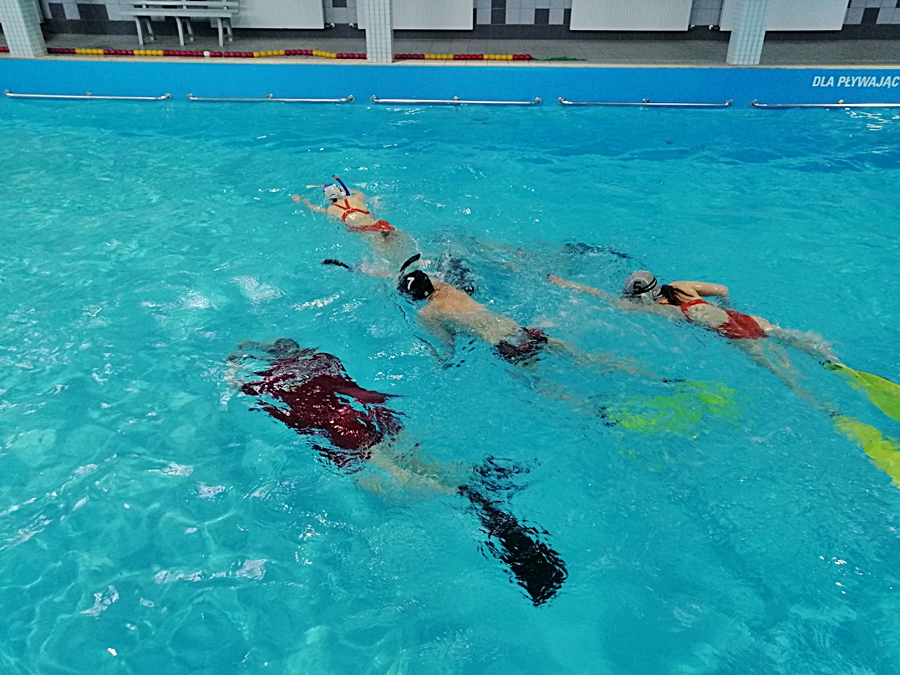 Hokej pod wodą Walenie Siemianowice Śląskie Trening 21 I 2023. Koniec Walenia czyli Amatorska Liga Hokeja Pod Wodą